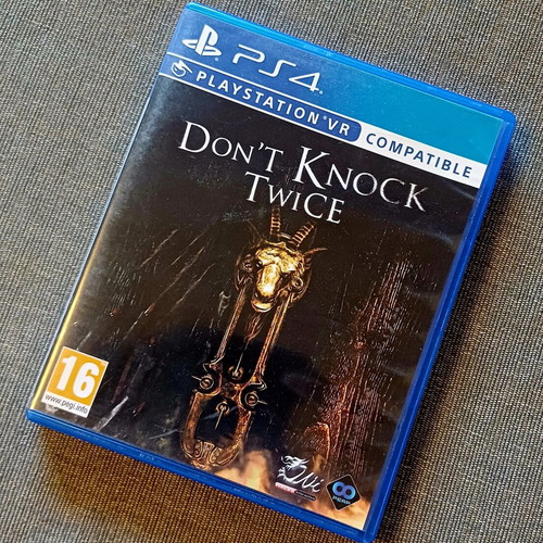 Don't Knock Twice PS4 game used, complete and in excellent condition