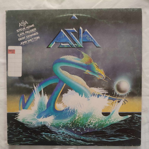 Asia vinyl record used, rock, 1982