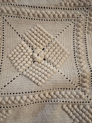 Handmade blanket 2.00x1.60 m