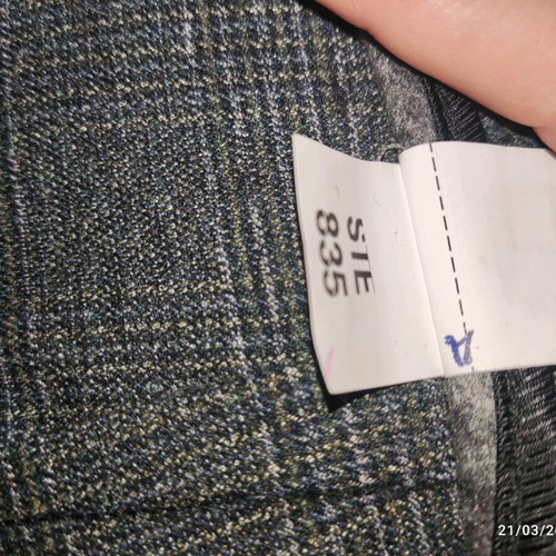 Zara pants L like new, wide fit anthracite gray with pleats