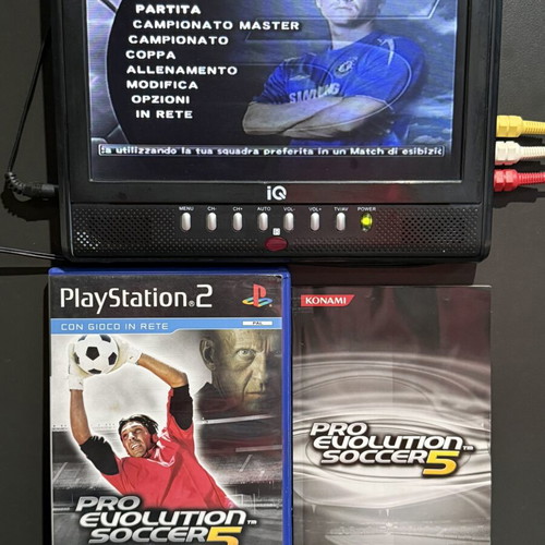 Pro Evolution Soccer 5 PS2 game, Italian