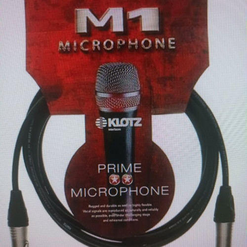 XLR Microphone Cable 10 Meters Mikifm1000 new
