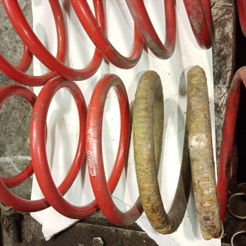 EIBACH lowering springs used for Alfa Romeo 147, stiff suspension