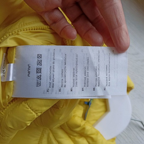 Meru women's jacket like new, yellow, size S