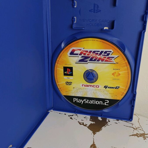 Crisis Zone PlayStation 2 game used, shooting arcade