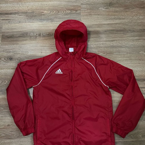 Adidas Core18 Rain Jacket red size M like new waterproof