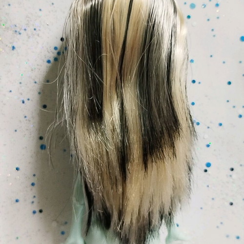 Monster High Frankie Stein doll used nude with flaws