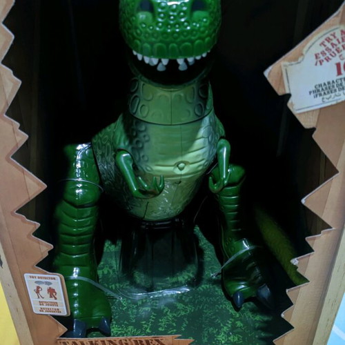Toy Story Rex talking figure new, authentic