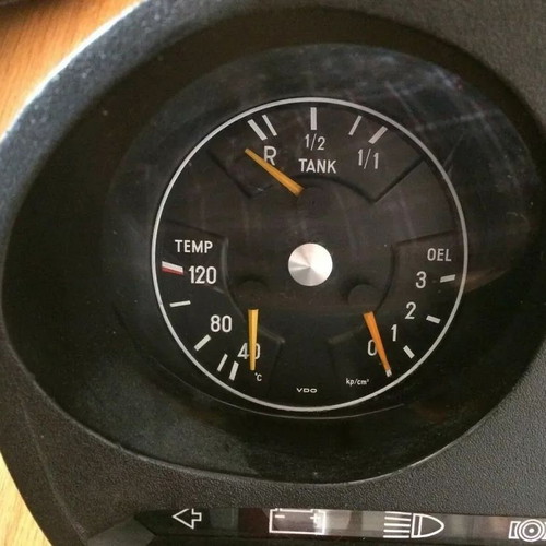 VDO Mercedes S Class w116 instrument cluster used