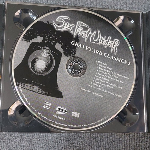 Six Feet Under Graveyard Classics 2 CD new, metal