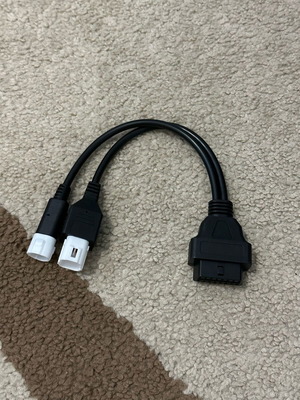 Obd2 adapter for Yamaha motorcycles like new