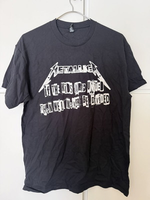 Metallica Official Merchandise T-shirt Large new, black, Gildan