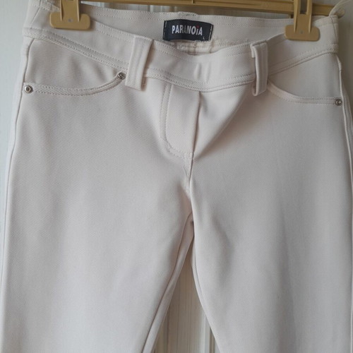 Paranoia Riding Pants white, like new, size L
