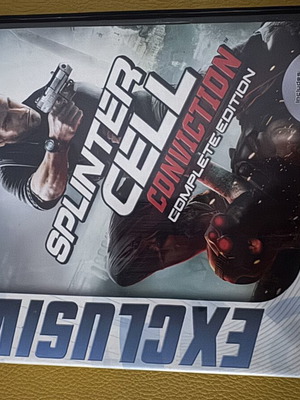 Splinter Cell Conviction PC game like new