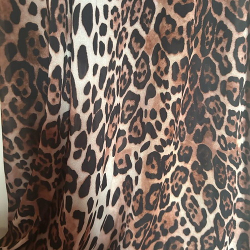 Leopard dress like new, one size
