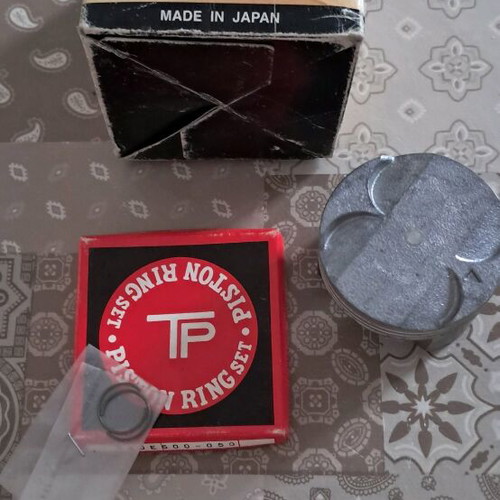 Suzuki FX 125 piston 58 mm new, complete kit