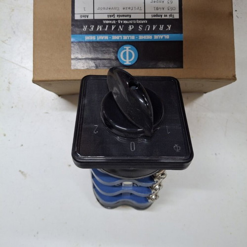 Kraus & Naimer CG3 A401 63A Three-Phase Cam Switch New