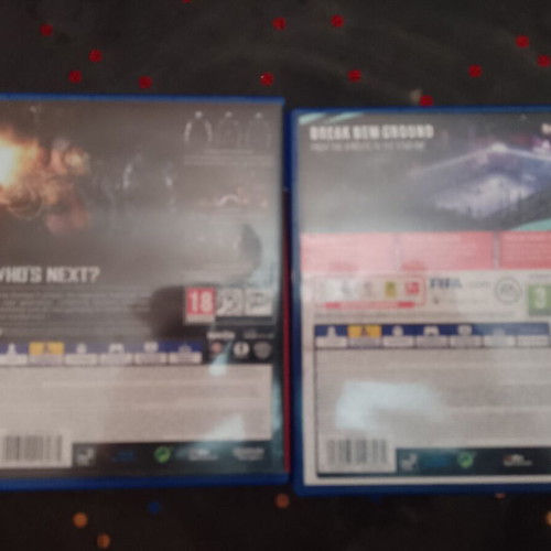 FIFA 20 Champions Edition and Mortal Kombat X PlayStation 4 games like new
