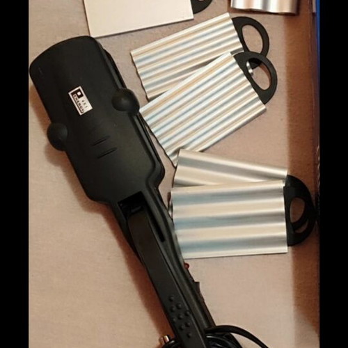 Energy 4x1 Professional Hair Straightener with 4 Interchangeable Plates, new