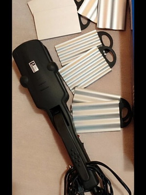 Energy 4x1 Professional Hair Straightener with 4 Interchangeable Plates, new