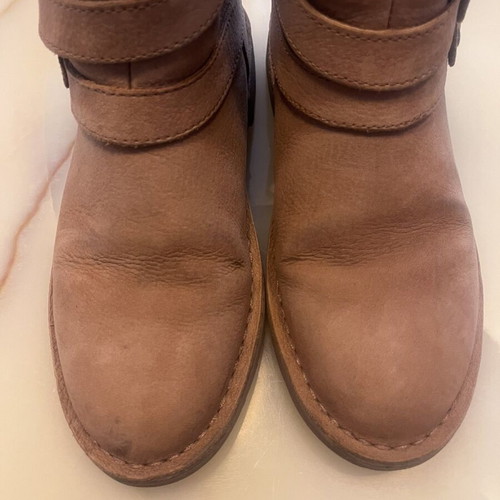 Ugg Australia fur boots used, size 38, brown