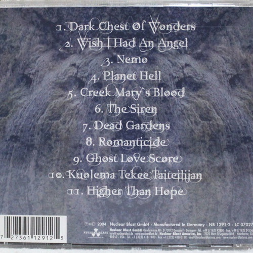 Nightwish Once CD limited edition O-Card like new