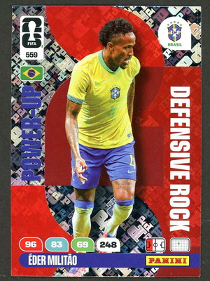 2026 Panini World Cup Adrenalyn XL #559 Militao Power Up πακέτο σαν καινούργιο
