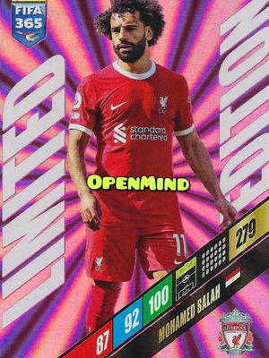 Mohamed Salah XXL Limited Edition FIFA 365 2024 Andrenalyn XL card new