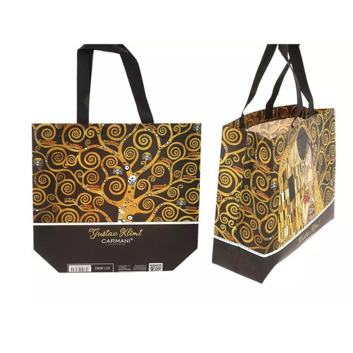 Breakfast bags with Gustav Klimt Kiss and Tree artworks, new, set of 3