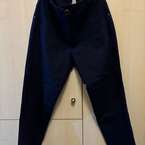 Fabric pants used, blue, size M 38 10