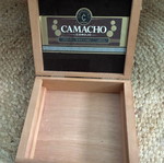 Ξύλινο κουτί πούρων Camacho Corojo σαν καινούργιο