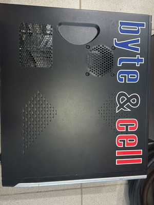 Black computer case used 47x41x18