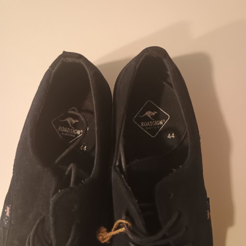 Roadsign men's shoes size 46 new dark blue moccasins