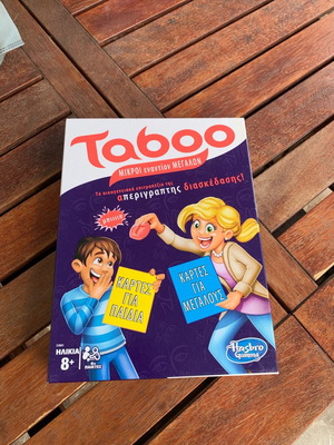 Taboo Kids Versus Adults Board Game like new 8+