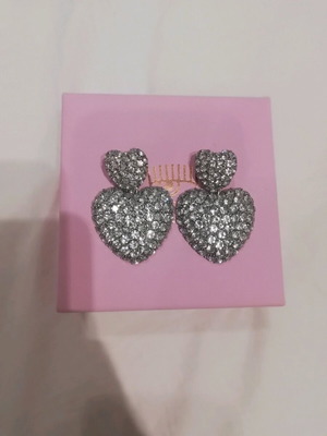 Zara silver earrings like new