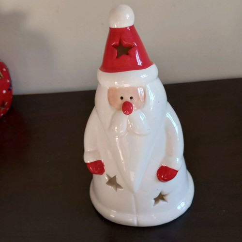 Wooden tealight holder used