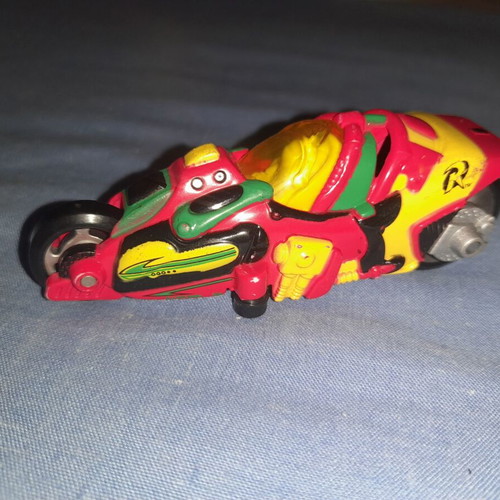 Hot Wheels Robin Hero Cycle μεταχειρισμένο, Thunder Cycles Mattel