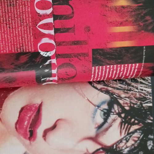Max Milano Italy 2000 magazine used with Milla Jovovich