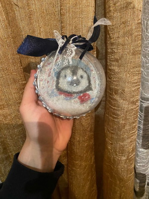 Handmade decorative item like new, Christmas design