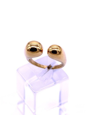 Chunky Open Ring new, stainless steel adjustable