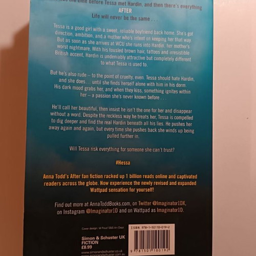 After book used in English