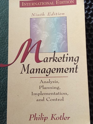 Marketing Management by Philip Kotler used, English book