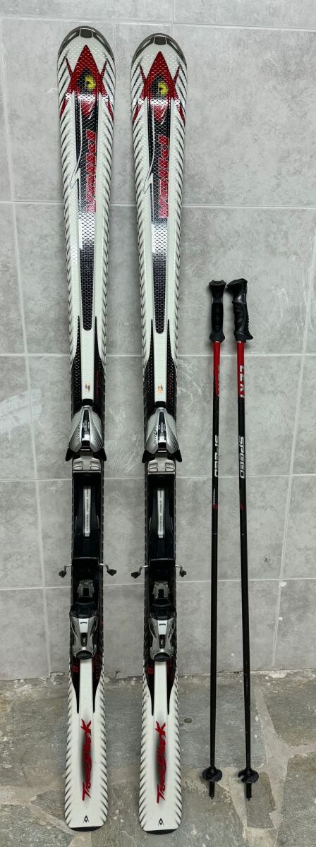 Volkl Tigershark 8FT skis used with… - € 250,00 - Vendora.cy