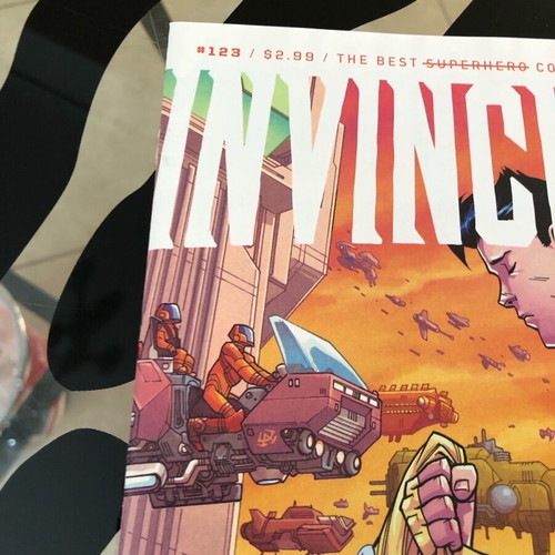 Invincible 123 new comic Image Comics, rare, Amazon Prime TV series