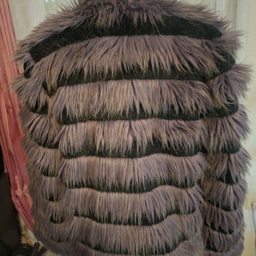 Outerwear jacket in black and purple size M-L like new