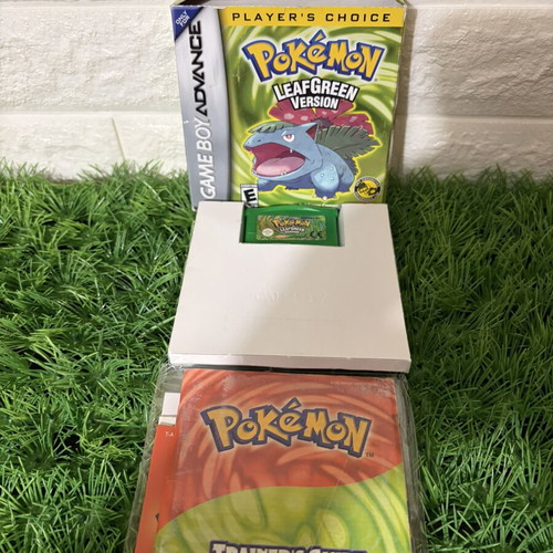 Pokémon LeafGreen Game Boy Advance game like new, original