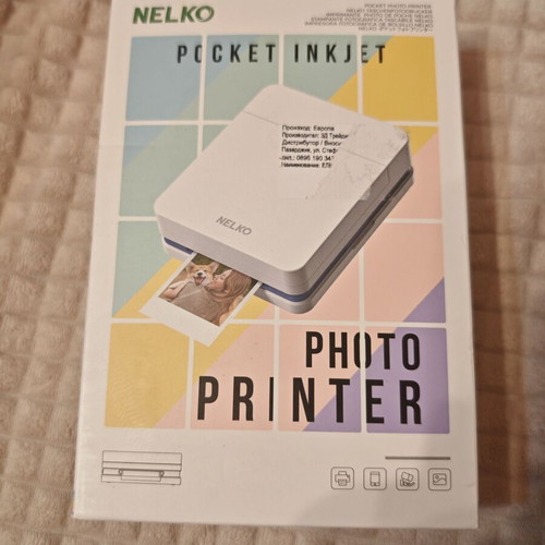 NELKO PP01 Pocket Inkjet Photo Printer new set