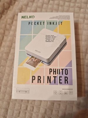 NELKO PP01 Pocket Inkjet Photo Printer νέο комплект