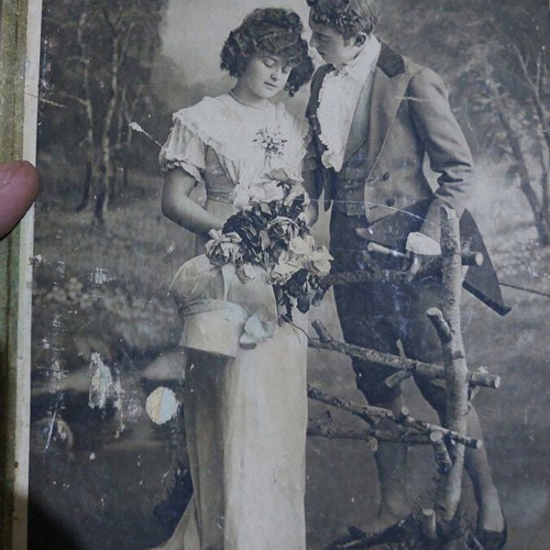 Rare lithograph before 1900 used condition