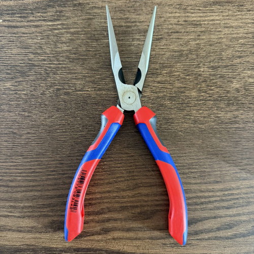 Knipex insulated straight long nose pliers 8" - 200mm, new